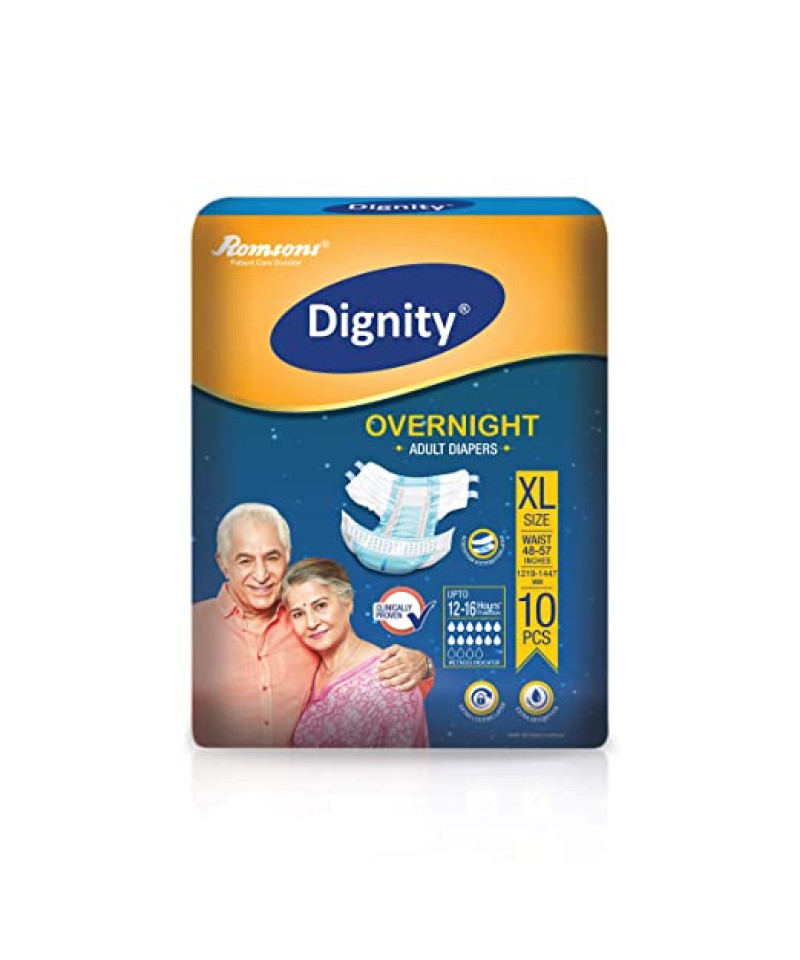 DIGNITY OVERNIGHT ADULT DIAPER XL