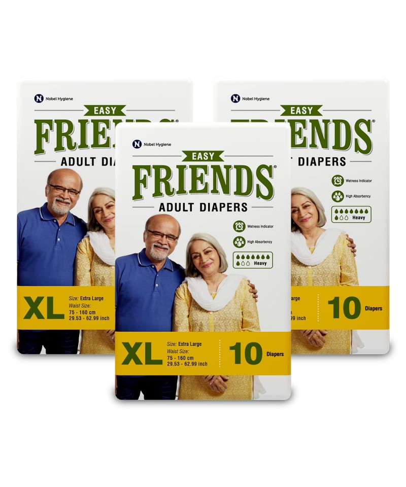 FRIEDNS EASY ADULT DIAPER XL (PACK OF 30)