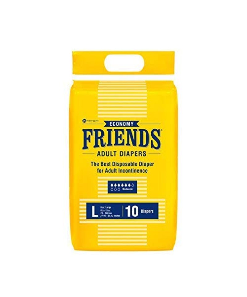 FRIENDS ECONOMY ADULT DIAPER LARGE