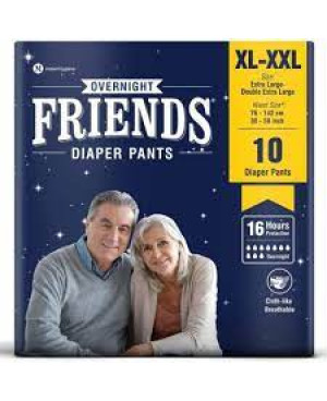 FRIENDS OVERNIGHT ADULT PULLUP (XL TO XXL)