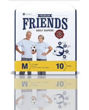 FRIENDS PREMIUM ADULT DIAPER MEDIUM