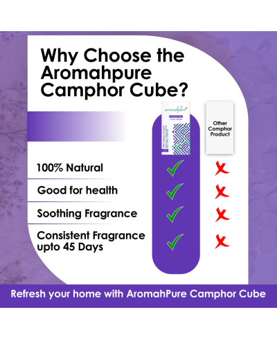 AROMAHPURE CAMPHOR CUBE (Joyus Jasmine)