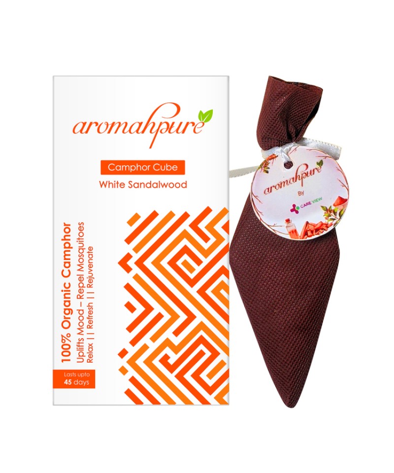 AROMAHPURE CAMPHOR CUBE (White Sandalwood)