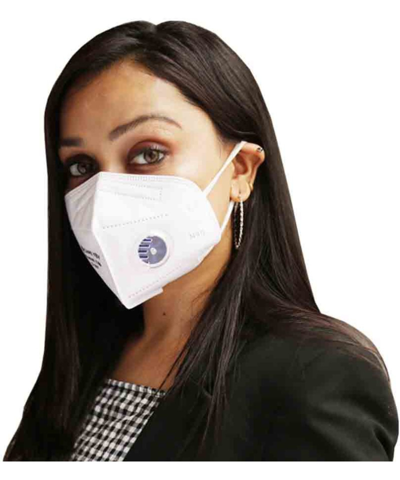 CAREVIEW EARLOOP N95 MASK WITH VALVE