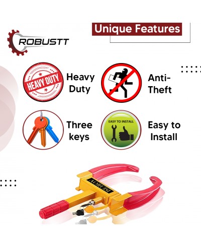 Robustt Wheel Lock 