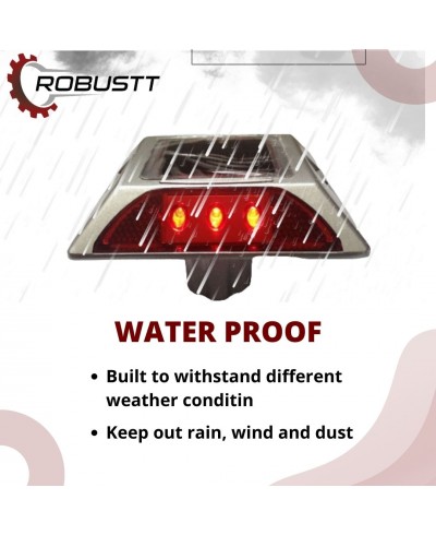 Robustt  Aluminium solar stud with greater visibility 