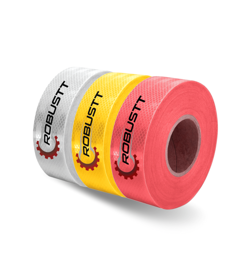  Robustt Diamond Cut Design Reflective Safety Tape...